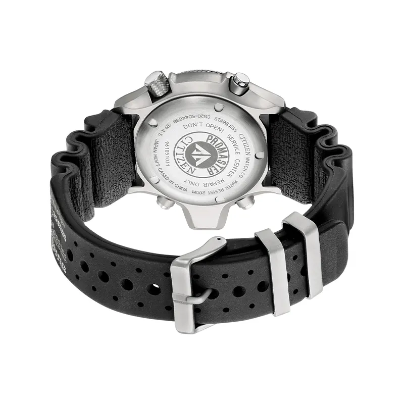 Citizen Promaster Aqualand Black Dial Diver's Men's Watch- JP2000-08E